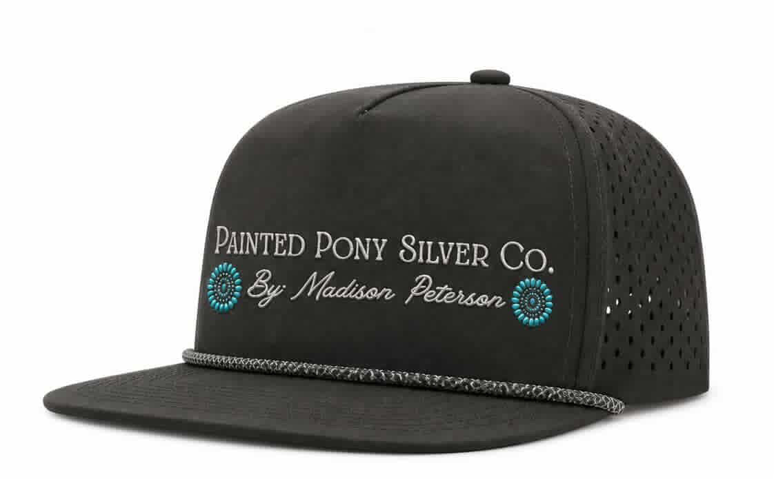 Black rope ball cap - RTS